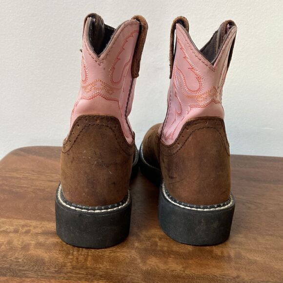 Justin Girl Gypsy Pink Boot Size 2.5 D - Picture 4 of 10